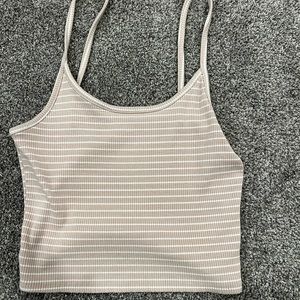 American eagle cropped tank top